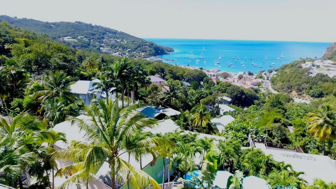Apartment Duplex 4 Personnes Chambre Vue Mer Residence O Coeur De Deshaies Guadeloupe
